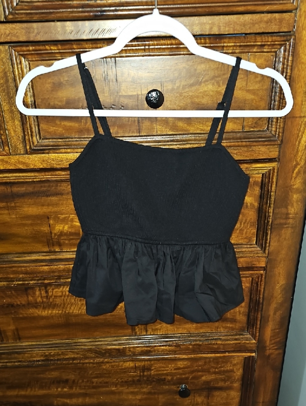 BLUE SLUSH black Super Cute Tank Top! Sz Small Like New Condition!!